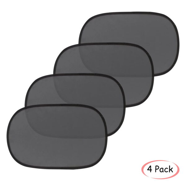 4 Pack Automotive Interior Heat Shields, Car Window Sun Shade for Baby, Glare and UV Rays Protection Car Seat Sun Protection for Your Child (20" * 12")