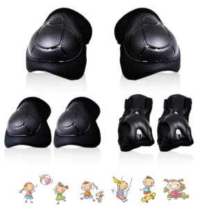 Gluaae Protective Gear Set Knee Elbow and Pads Skating Supplies
